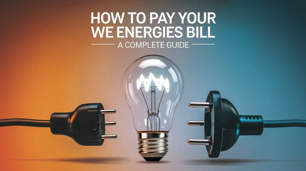 How to pay your we energies bill online