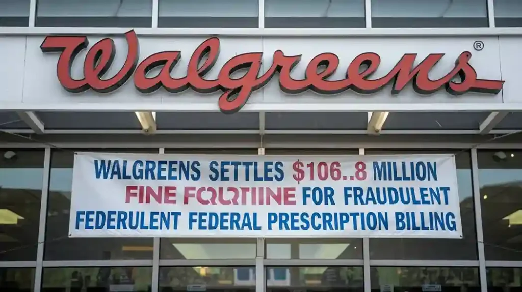 Walgreens Settles $106.8 Million Fine for Fraudulent Federal Prescription Billing