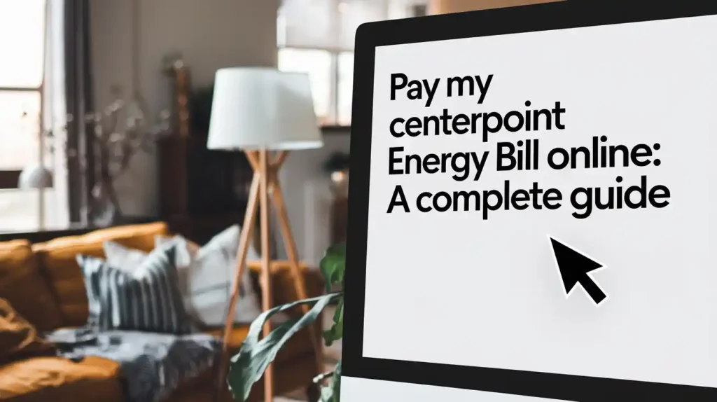 Pay My CenterPoint Energy Bill Online