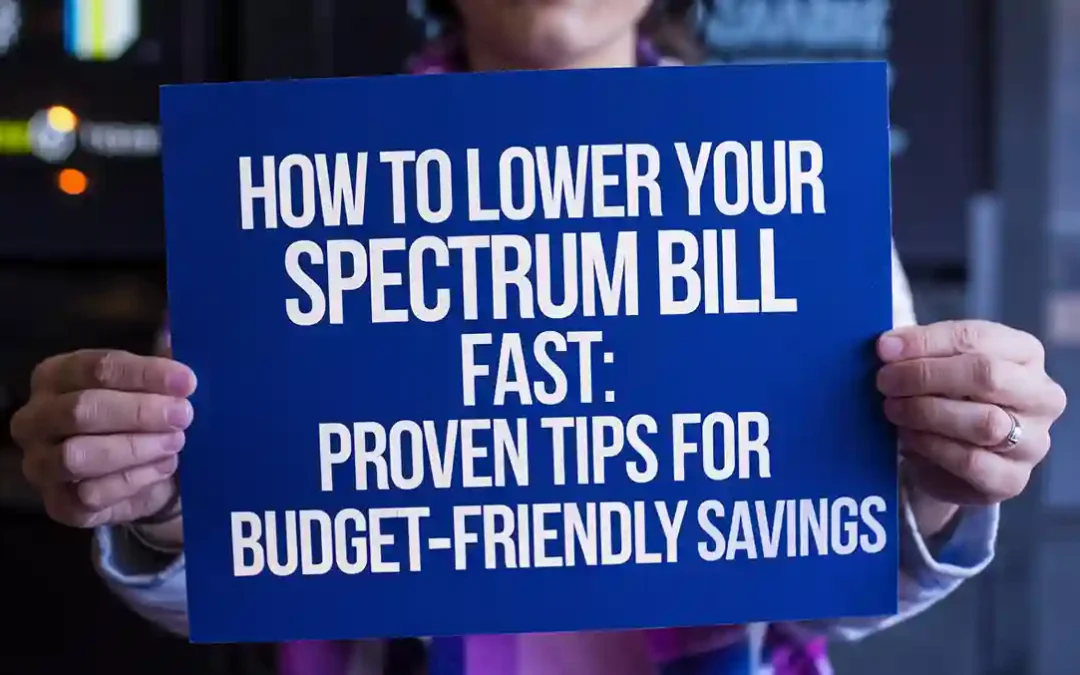 How to Lower Spectrum Bill: Tips and Tricks for Big Savings