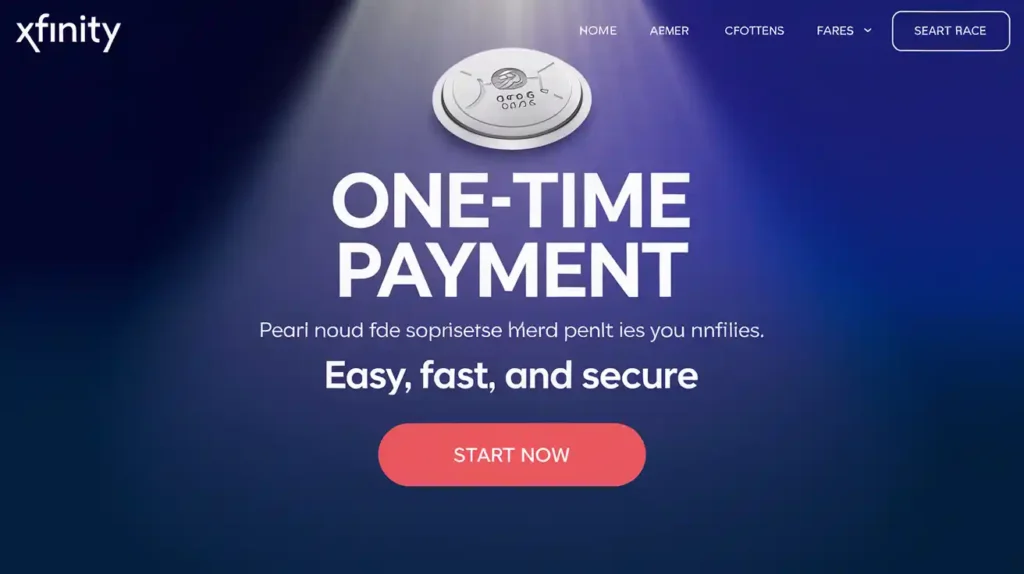 Xfinity one-time payment