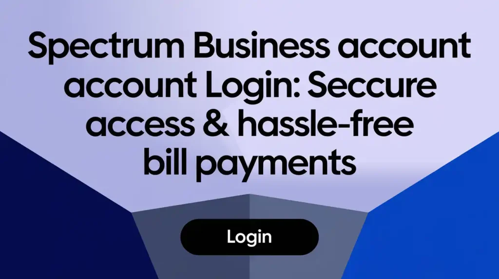 Spectrum business account login