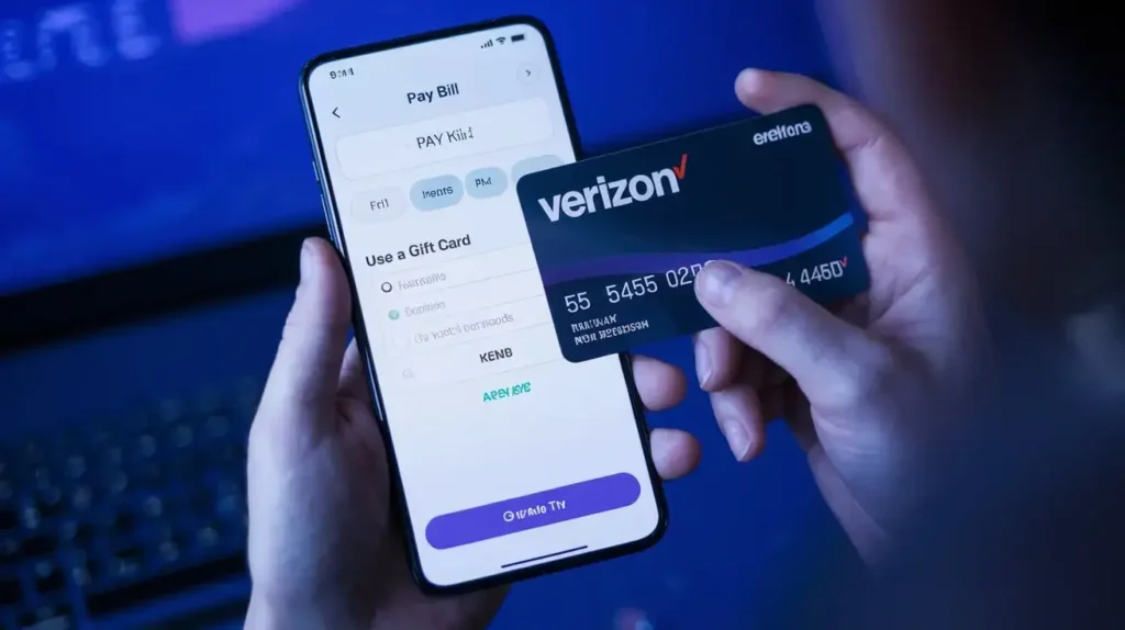 Pay Verizon Bill with Gift Card