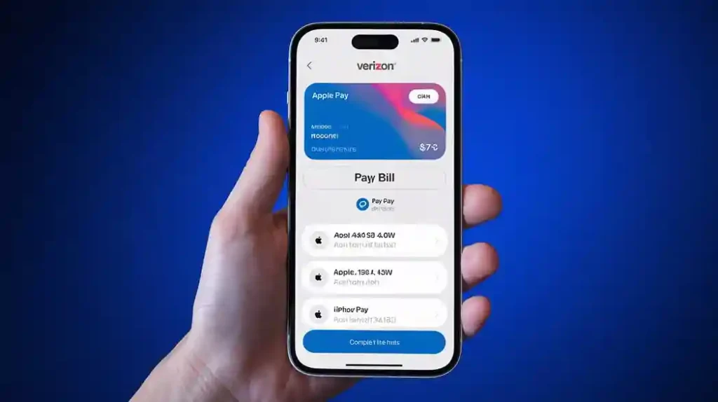 pay my Verizon bill with Apple Pay