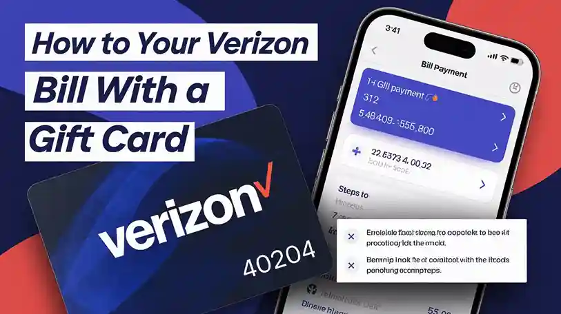 Pay Verizon Bill with Gift Card