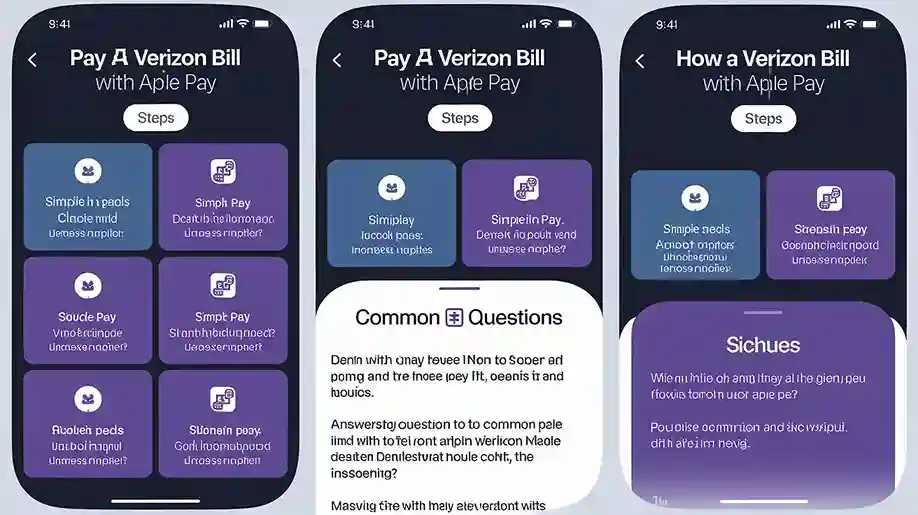 pay my Verizon bill with Apple Pay