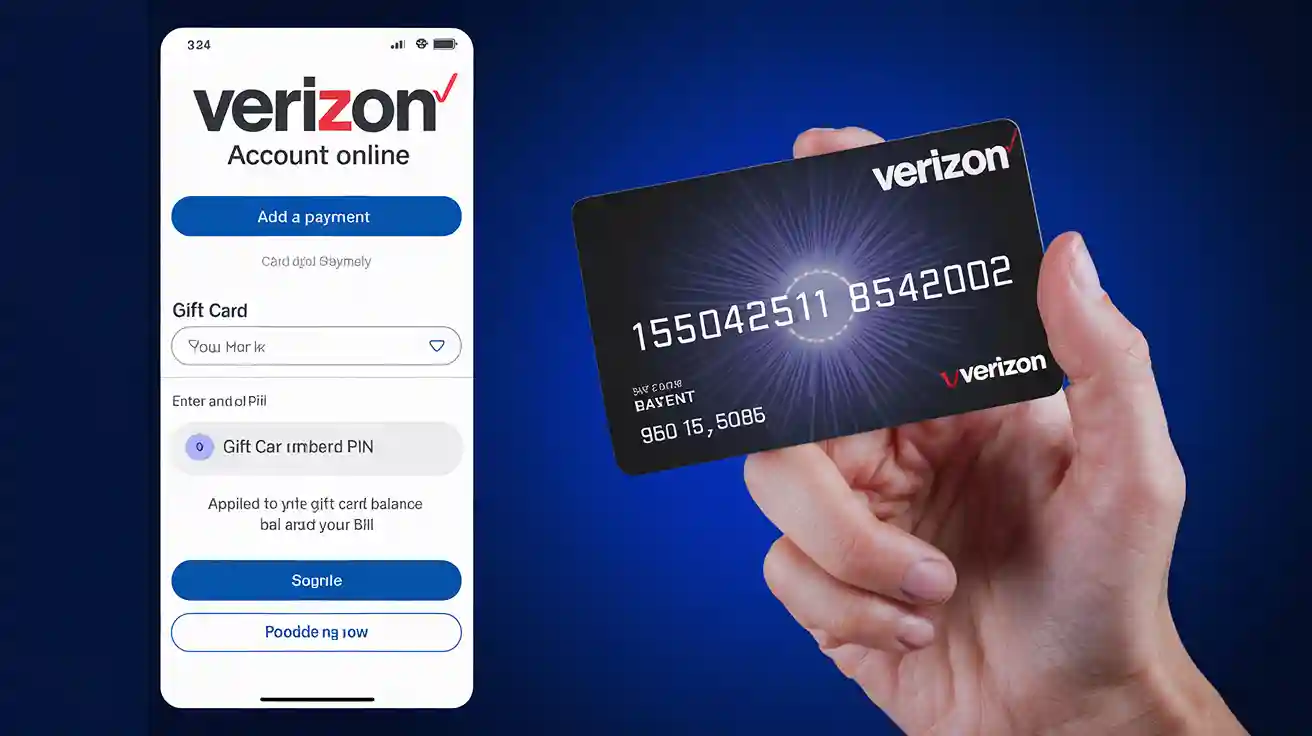 How to use a Verizon gift card