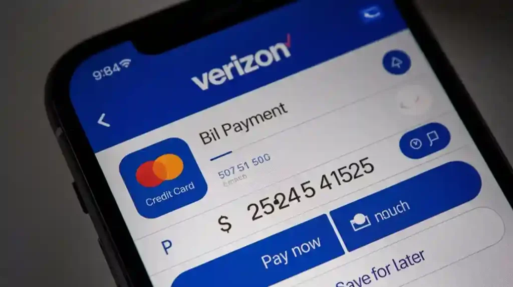 Pay Verizon bill by phone without signing in