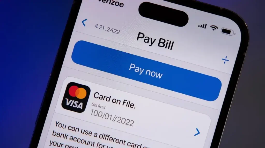 Pay Verizon bill by phone without signing in