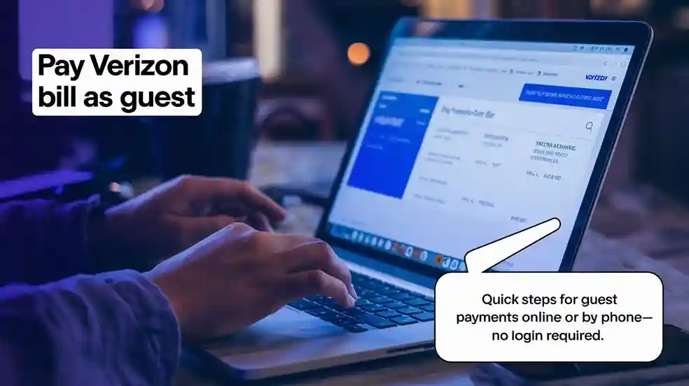 Pay Verizon Bill as Guest